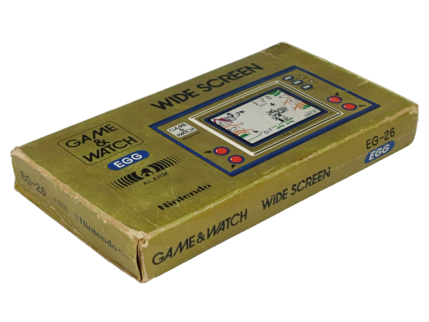 G&W Nintendo Game & Watch EGG Box (EG-26) EMPTY BOX+Tray+Manual+paperwork