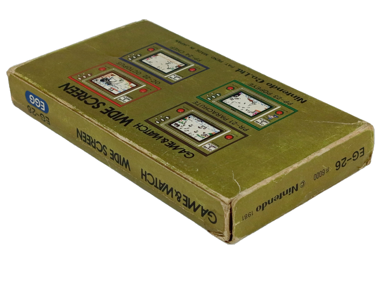 G&W Nintendo Game & Watch EGG Box (EG-26) EMPTY BOX+Tray+Manual+paperwork