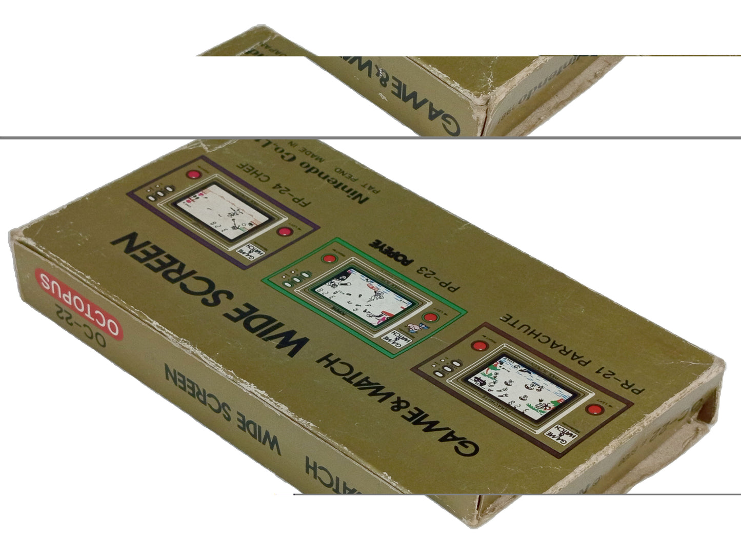 GW Nintendo Game & Watch OCTOPUS Box (OC-22) EMPTY BOX