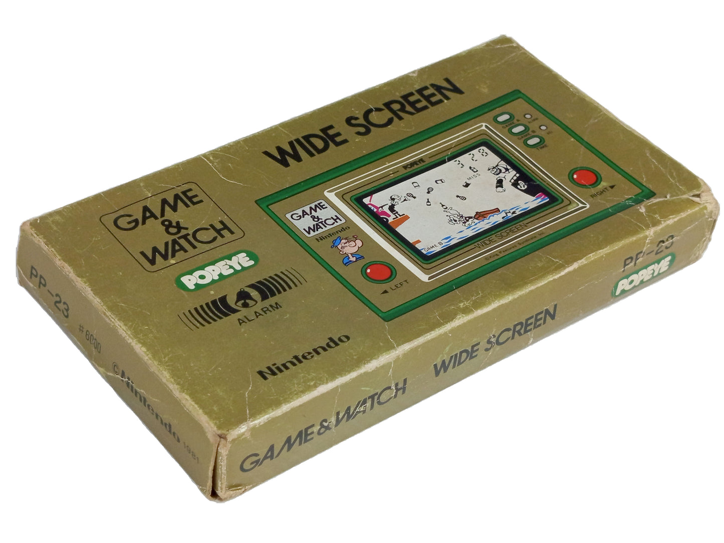 GW Nintendo Game & Watch POPEYE Box (PP-23) EMPTY BOX
