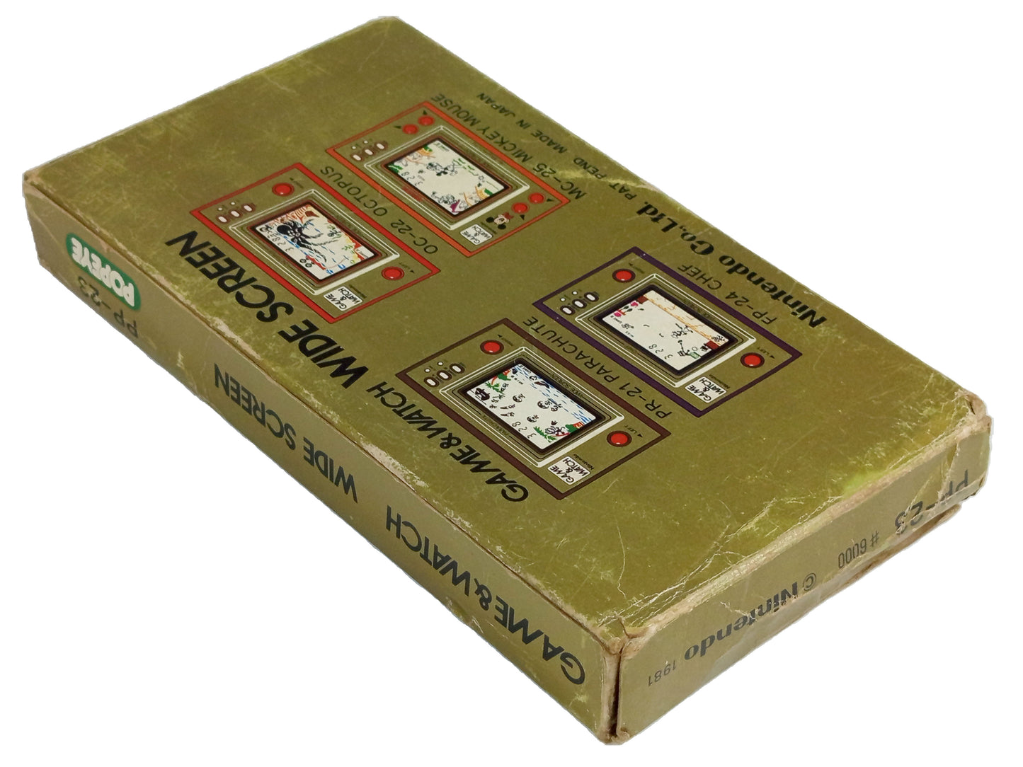 GW Nintendo Game & Watch POPEYE Box (PP-23) EMPTY BOX