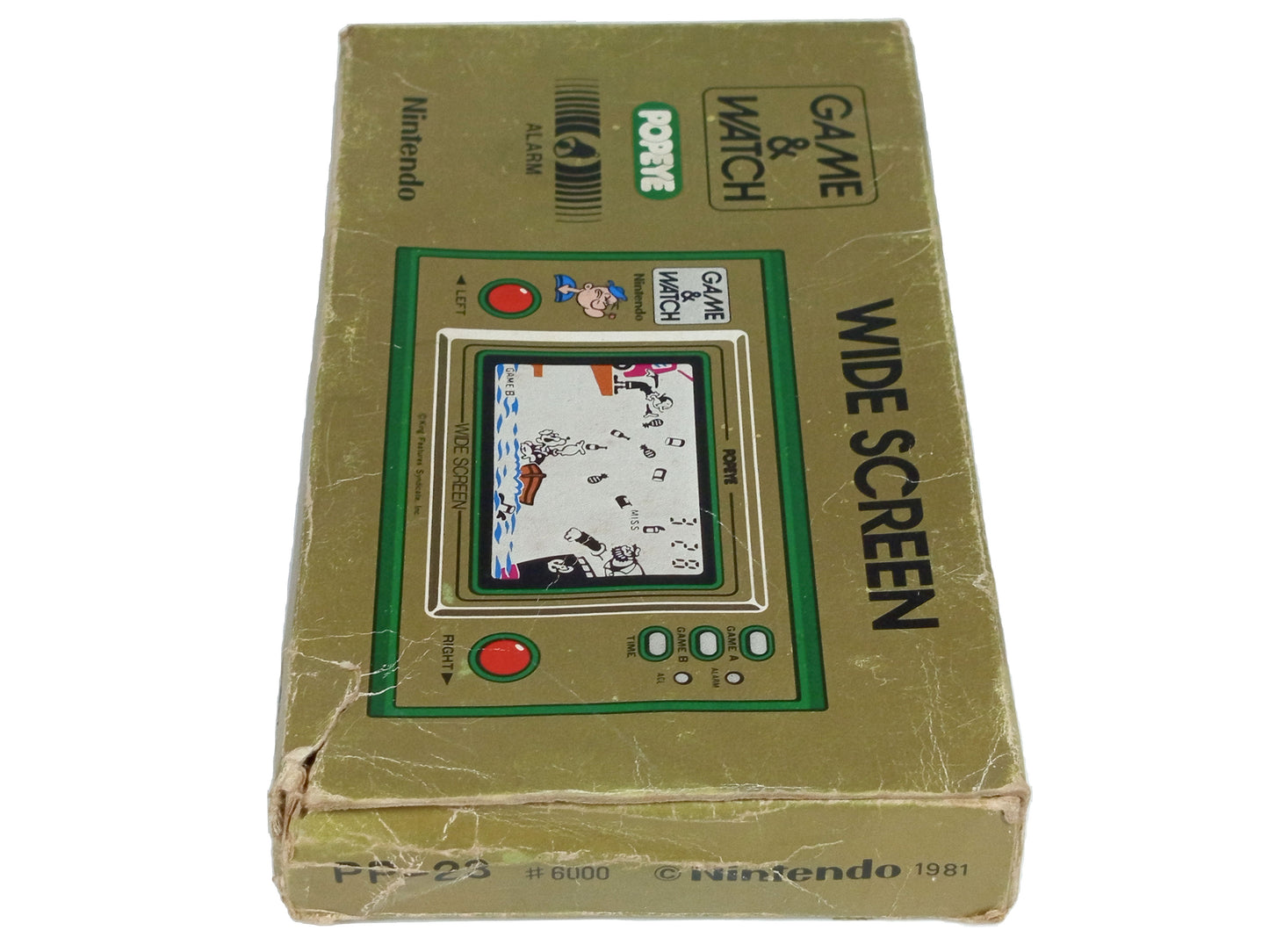 GW Nintendo Game & Watch POPEYE Box (PP-23) EMPTY BOX