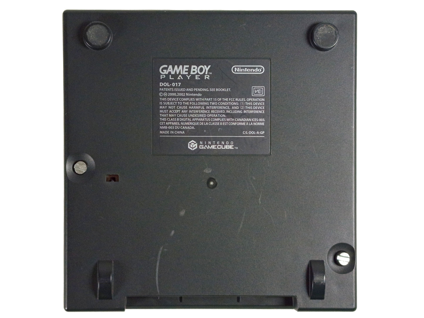 Nintendo GameCube BLACK Gameboy Player Only (DOL-017, JPN Ver)
