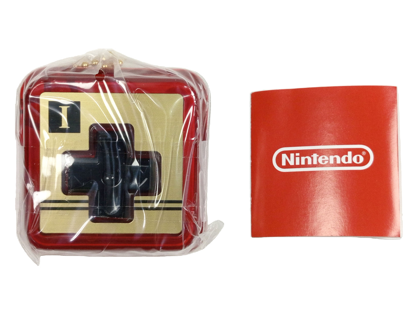 (NEW) Nintendo World Gacha Gashapon Famicom Controller "D-PAD" Button Keychain