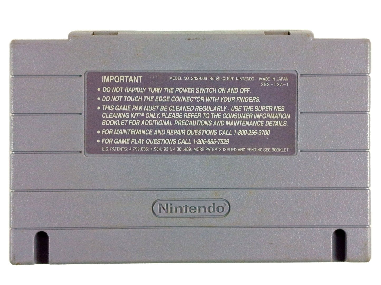 SNES RAIDEN TRAD (US Ver, Loose Cartridge)