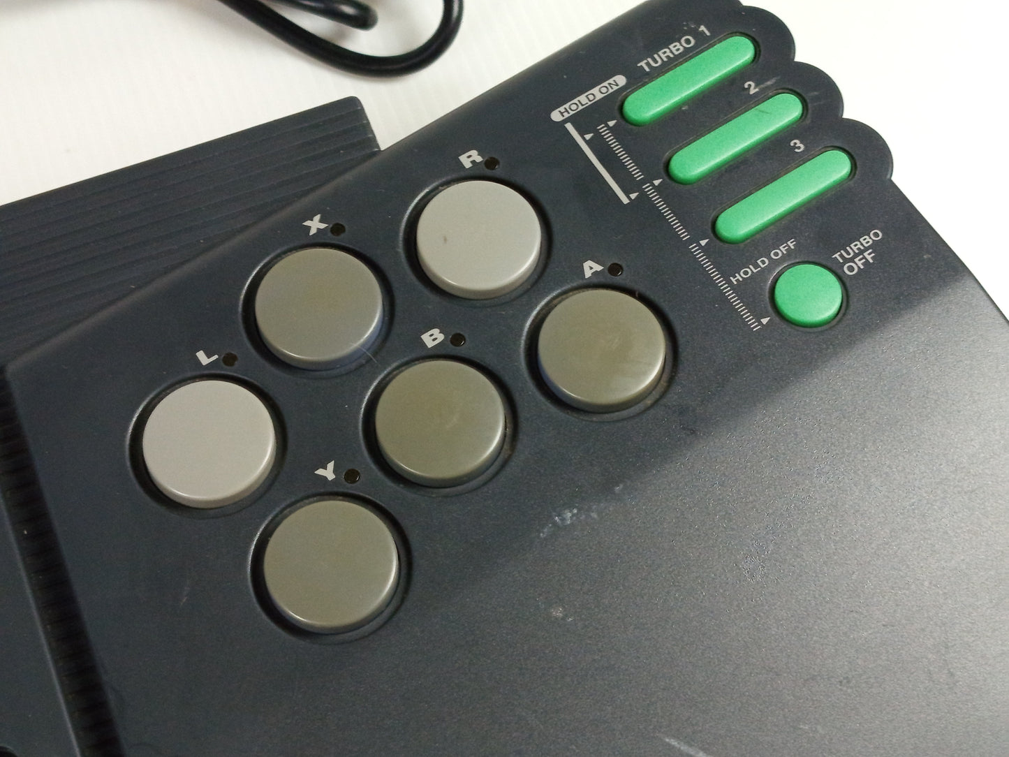CACOM Power Stick CPS FIGHTER-A CPS-A10CA W/ Famicom Adapter