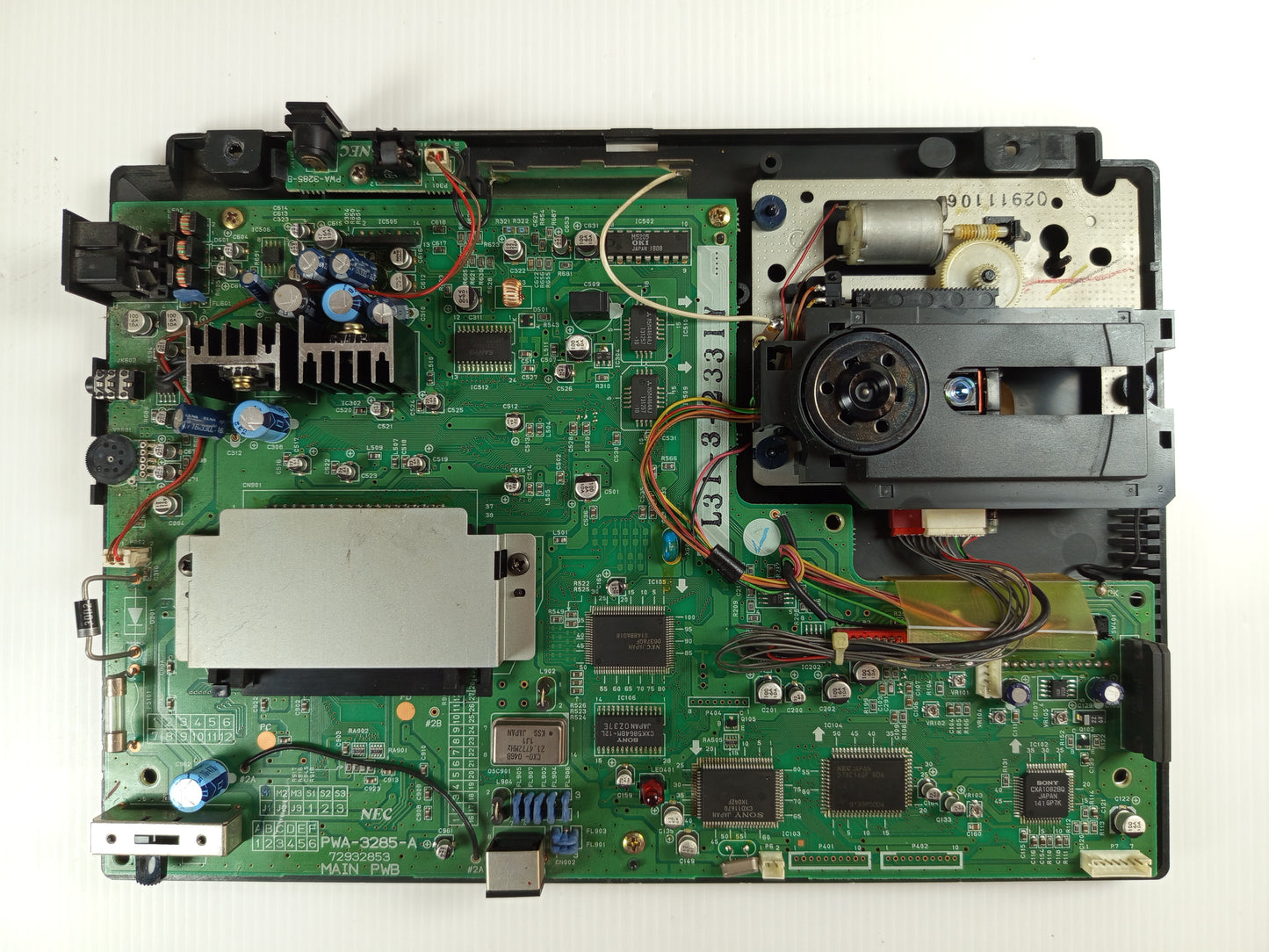 NEC PC Engine DUO PI-TG8 CD NOT WORKING (JPN VER, SYSTEM ONLY)