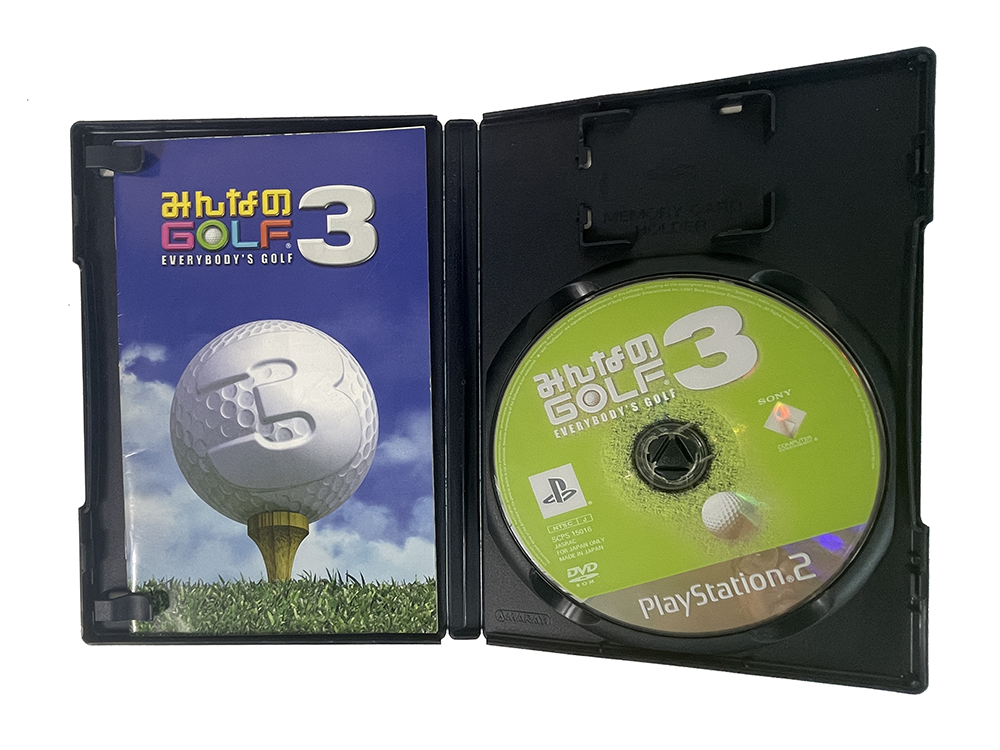 PS2 Minna no Golf 3/ Hot Shot Golf 3 (JPN Ver)
