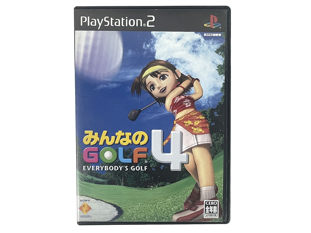 PS2 Minna no Golf 4/ Hot Shot Golf 4 (JPN Ver)