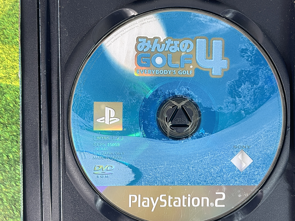 PS2 Minna no Golf 4/ Hot Shot Golf 4 (JPN Ver)