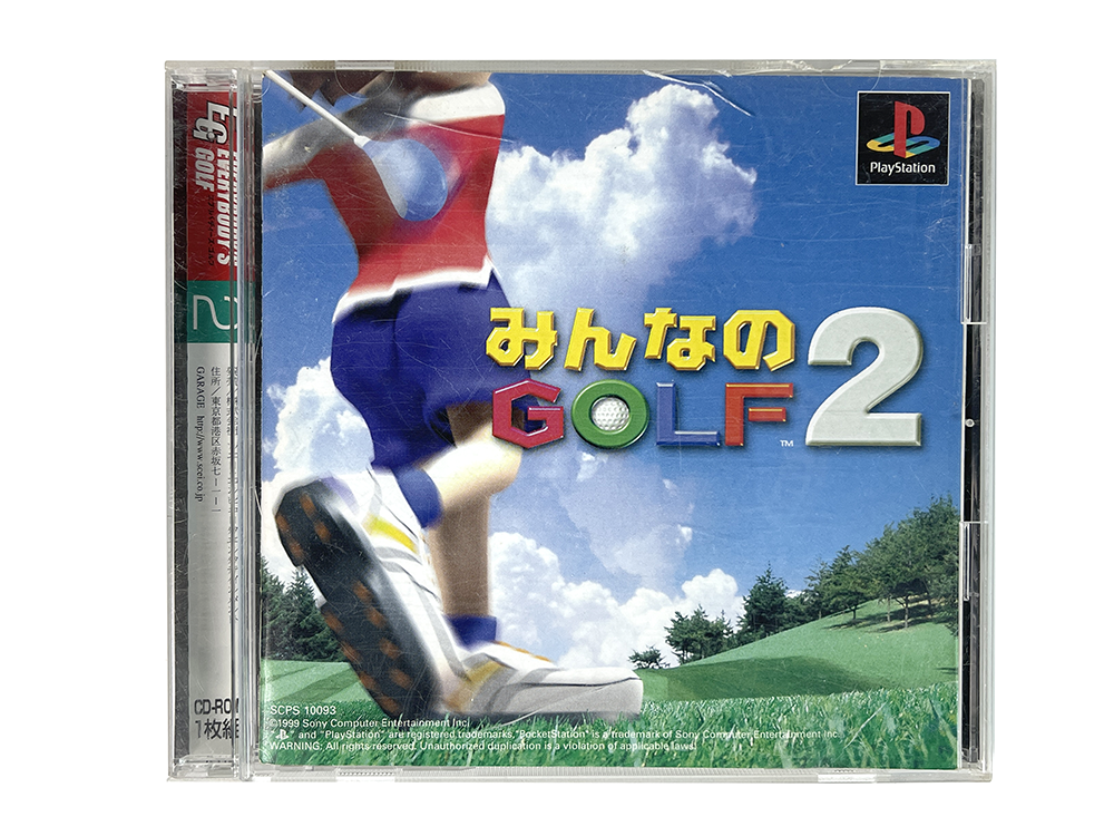PS1 Minna no Golf 2/ Hot Shot Golf 2 (JPN Ver)