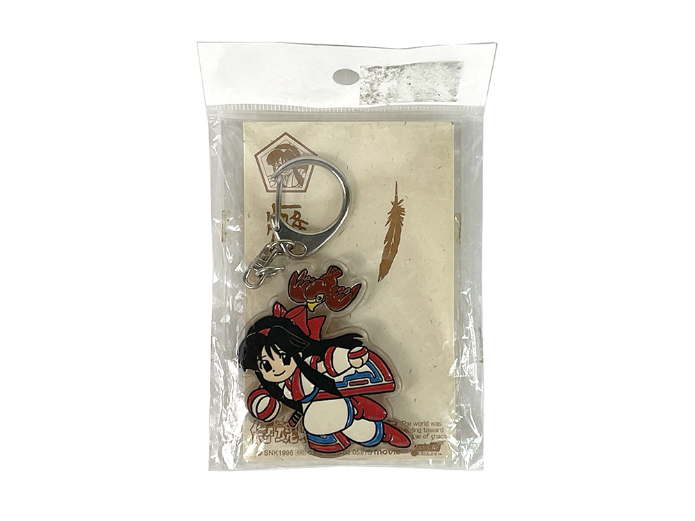 1996 SNK/MOVIC Samurai Shodown NAKORURU Acrylic Mascot Keychain