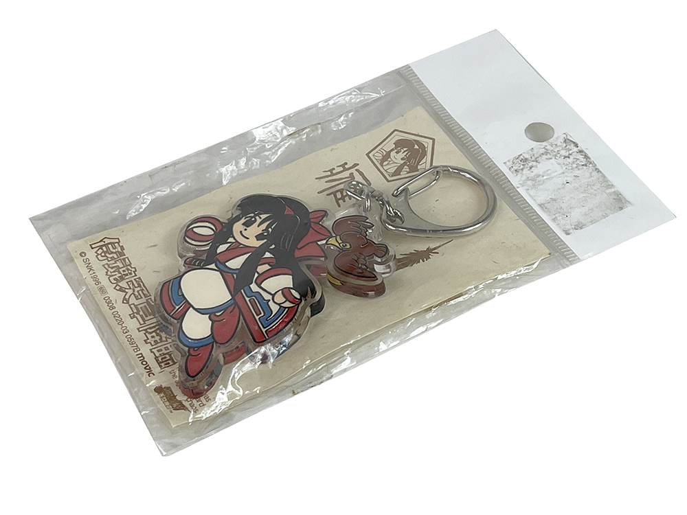1996 SNK/MOVIC Samurai Shodown NAKORURU Acrylic Mascot Keychain