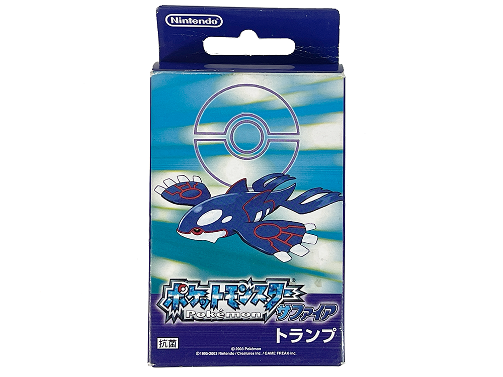 2003 NINTENDO Kyogre POKEMON Playing Card Poker Deck Sapphire