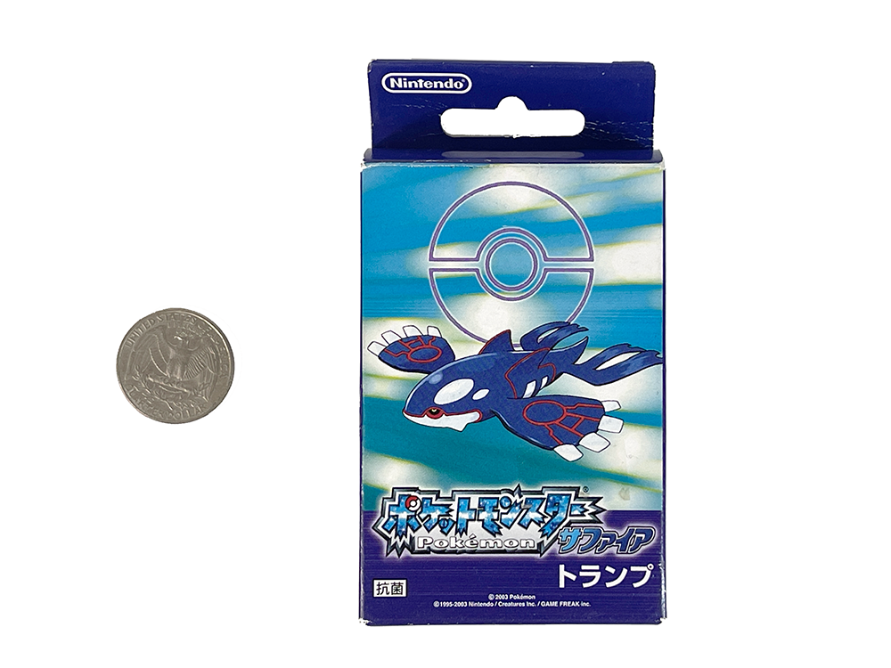 2003 NINTENDO Kyogre POKEMON Playing Card Poker Deck Sapphire