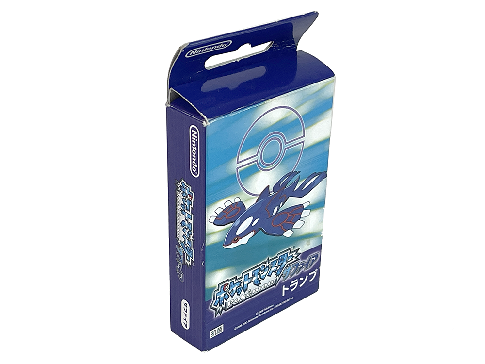 2003 NINTENDO Kyogre POKEMON Playing Card Poker Deck Sapphire