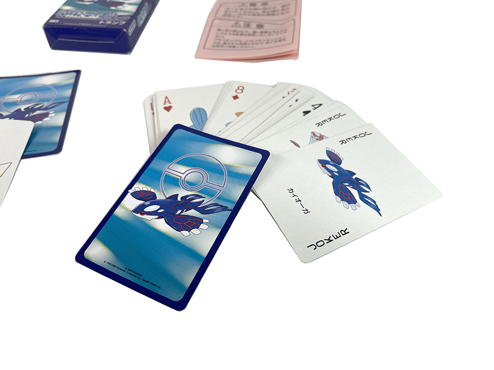 2003 NINTENDO Kyogre POKEMON Playing Card Poker Deck Sapphire