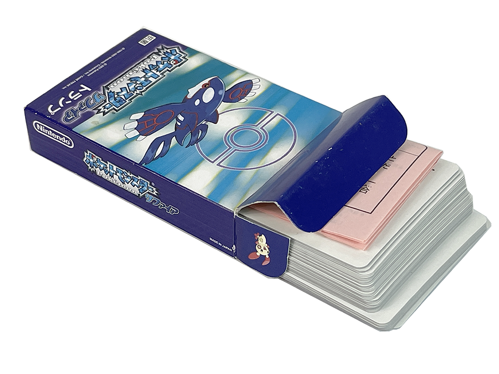 2003 NINTENDO Kyogre POKEMON Playing Card Poker Deck Sapphire