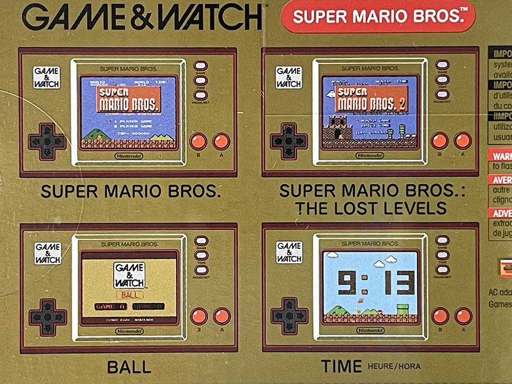 (NEW) Nintendo Game & Watch Super Mario Bros. SM-35 (US VER)