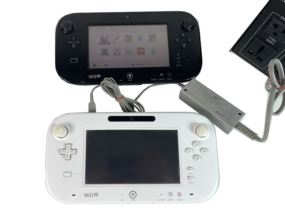 (FOR PARTS) Nintendo WII U Gamepad WUP-010 (JPN) X 2 units