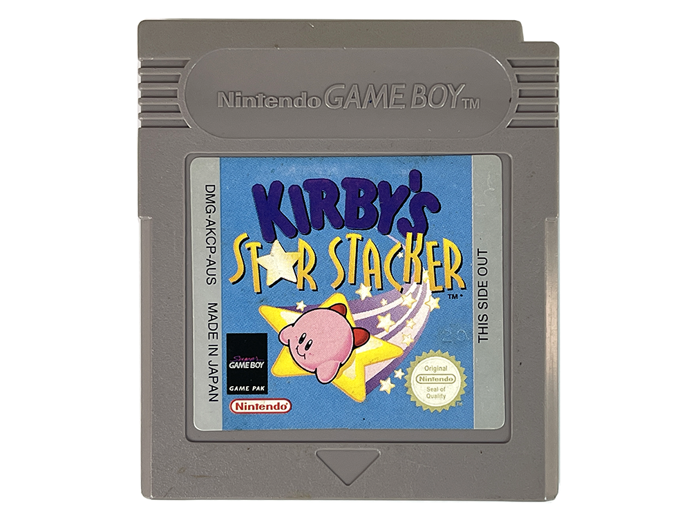 GB Kirby's Star Stacker (AUS Ver, Loose Cartridge)