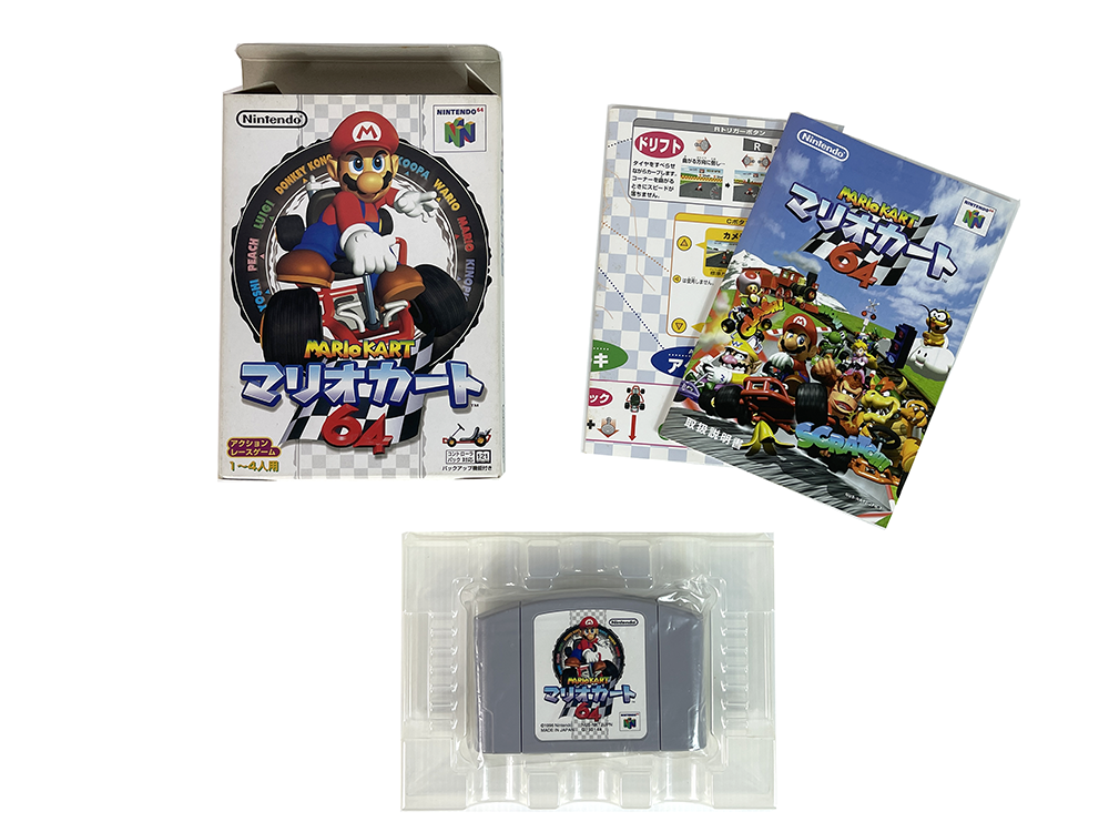 N64 MARIO Kart 64 (JPN Ver, Completed)
