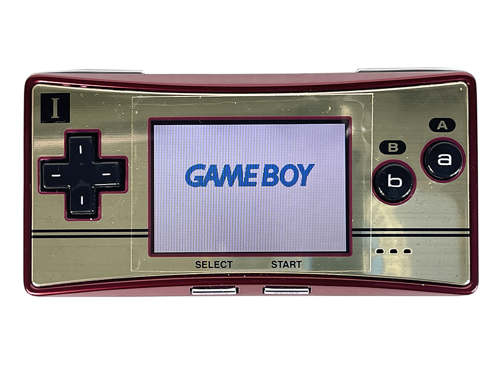 Nintendo Gameboy Advance Micro Happy! Mario 20th Anniversary Red & Gold C/OXY-S-GA-JPN (System only)