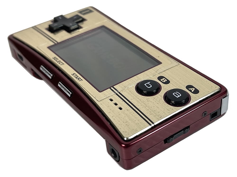 Nintendo Gameboy Advance Micro Happy! Mario 20th Anniversary Red & Gold C/OXY-S-GA-JPN (System only)