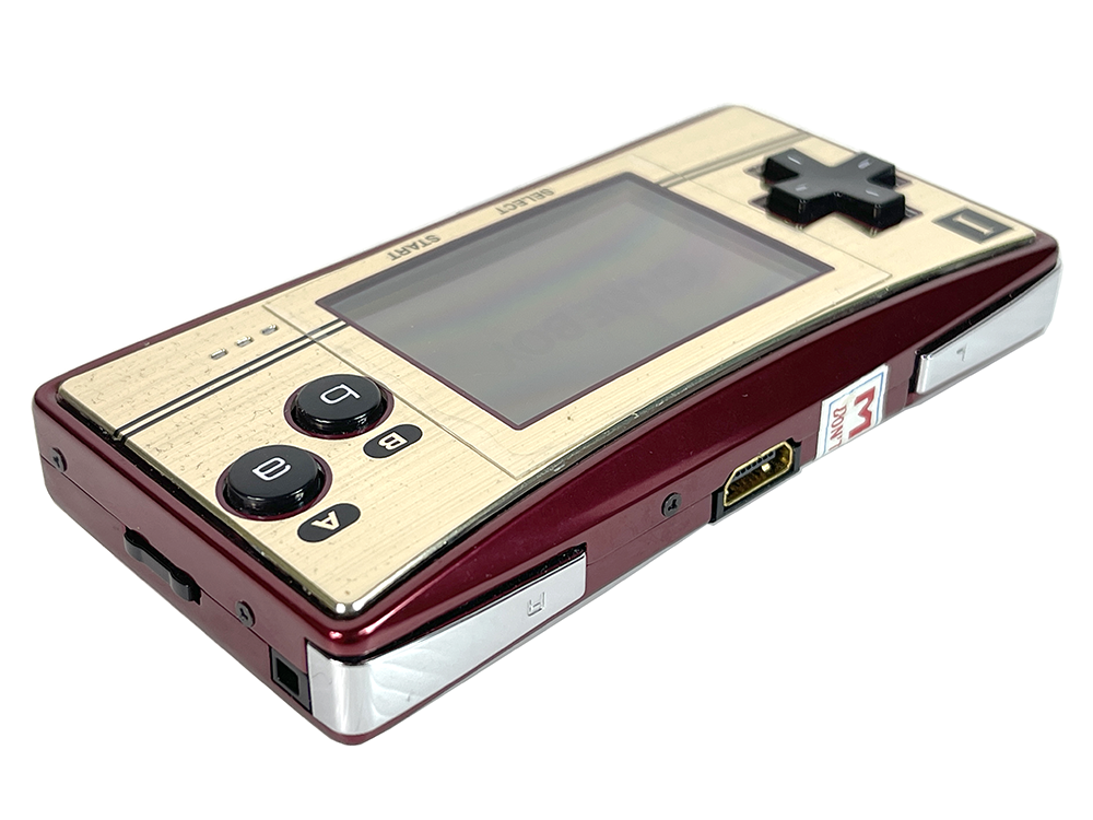 Nintendo Gameboy Advance Micro Happy! Mario 20th Anniversary Red & Gold C/OXY-S-GA-JPN (System only)