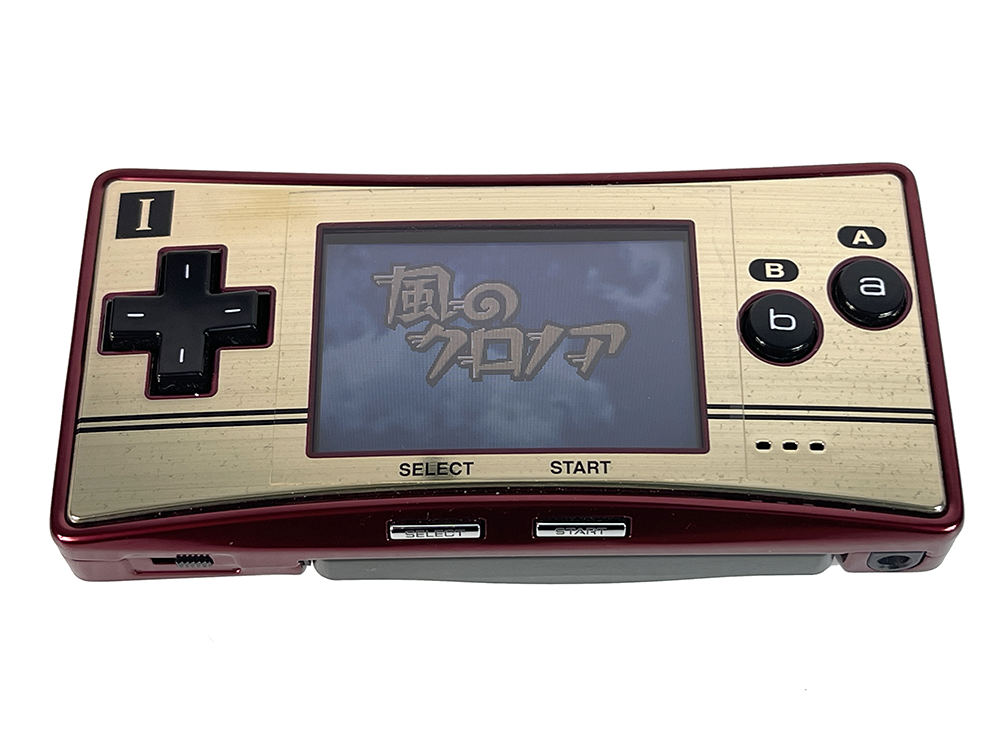 Nintendo Gameboy Advance Micro Happy! Mario 20th Anniversary Red & Gold C/OXY-S-GA-JPN (System only)