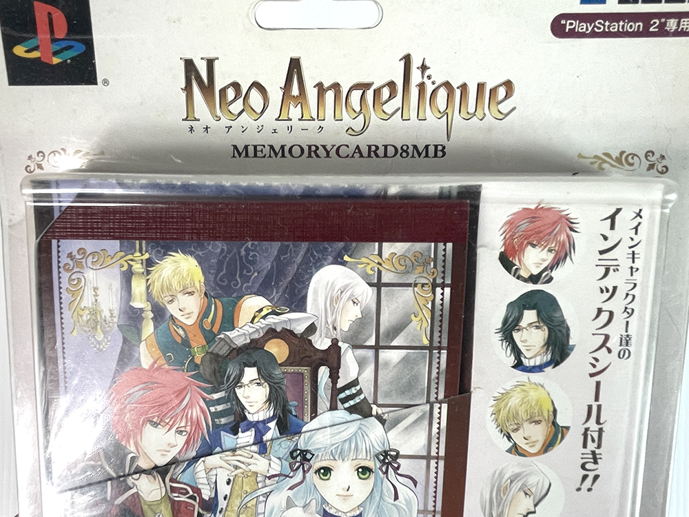 PS2 NEO ANGELIQUE MEMORYCARD 8 MB (NEW, JPN VER)