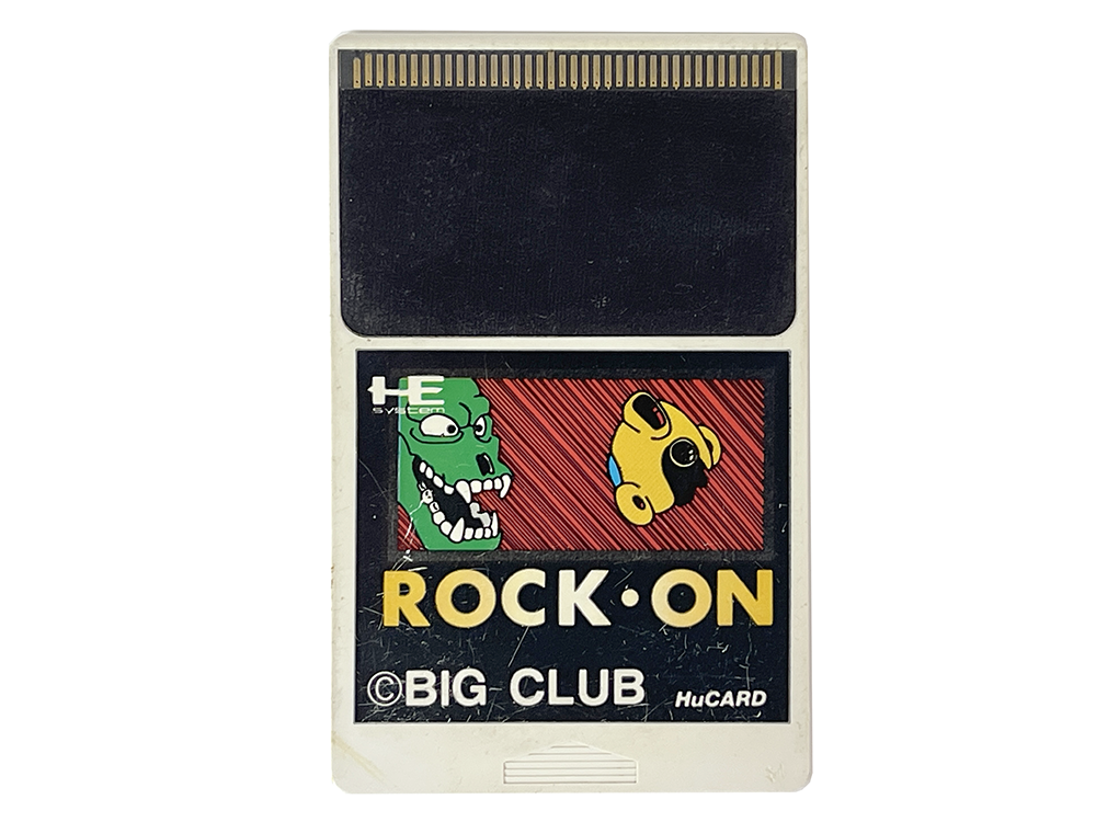 PCE ROCK ON (JPN Ver, HuCard only)