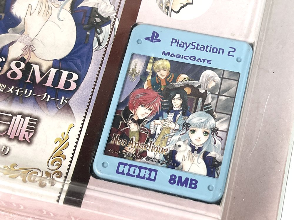 PS2 NEO ANGELIQUE MEMORYCARD 8 MB (NEW, JPN VER)