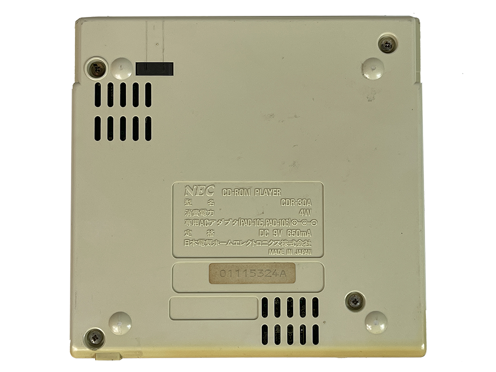 NEC PC Engine CD ROM Player CDR-30A (JPN VER)