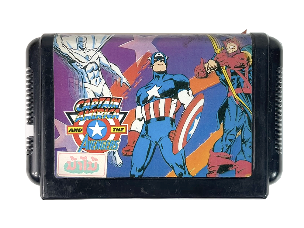 MD Captain America and the Avengers (CH Ver, Loose Cartridge)