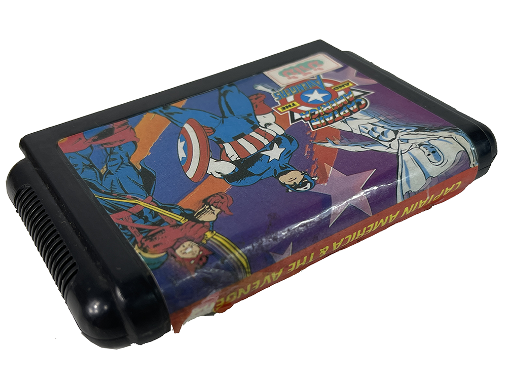 MD Captain America and the Avengers (CH Ver, Loose Cartridge)
