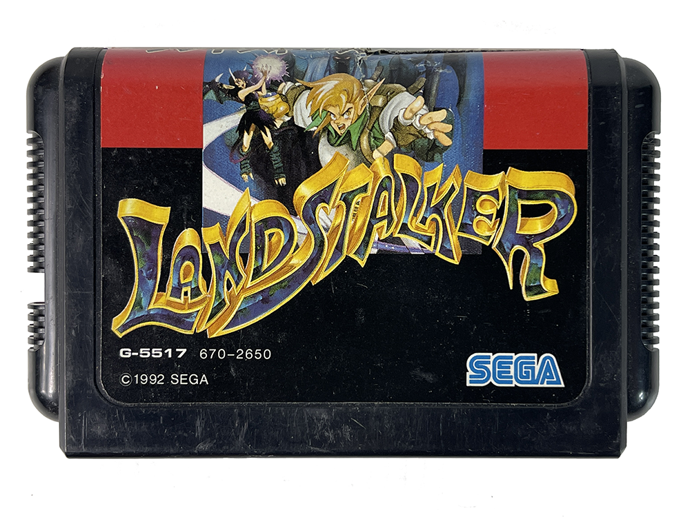 MD Landstalker (JPN Ver, Loose Cartridge)