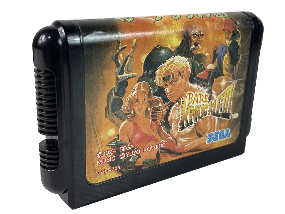 MD Bare Knuckle III/ Street of Rage 3 (JPN ver)