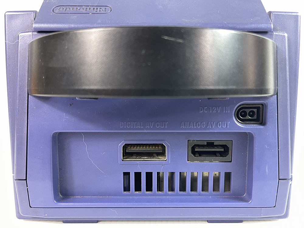 (FOR PARTS) Nintendo GameCube VIOLET DOL-001 Console (I,JPN Ver)