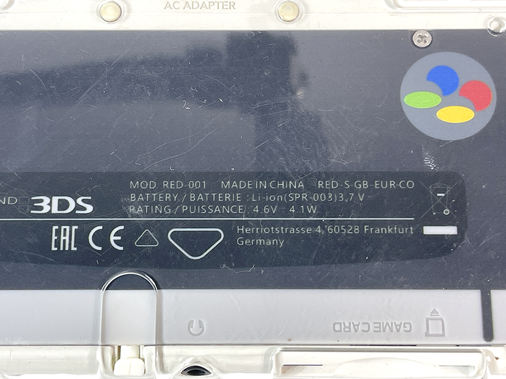 Nintendo NEW 3DS SNES Handheld (EU VER)