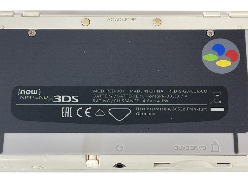 Nintendo NEW 3DS SNES Handheld (EU VER)