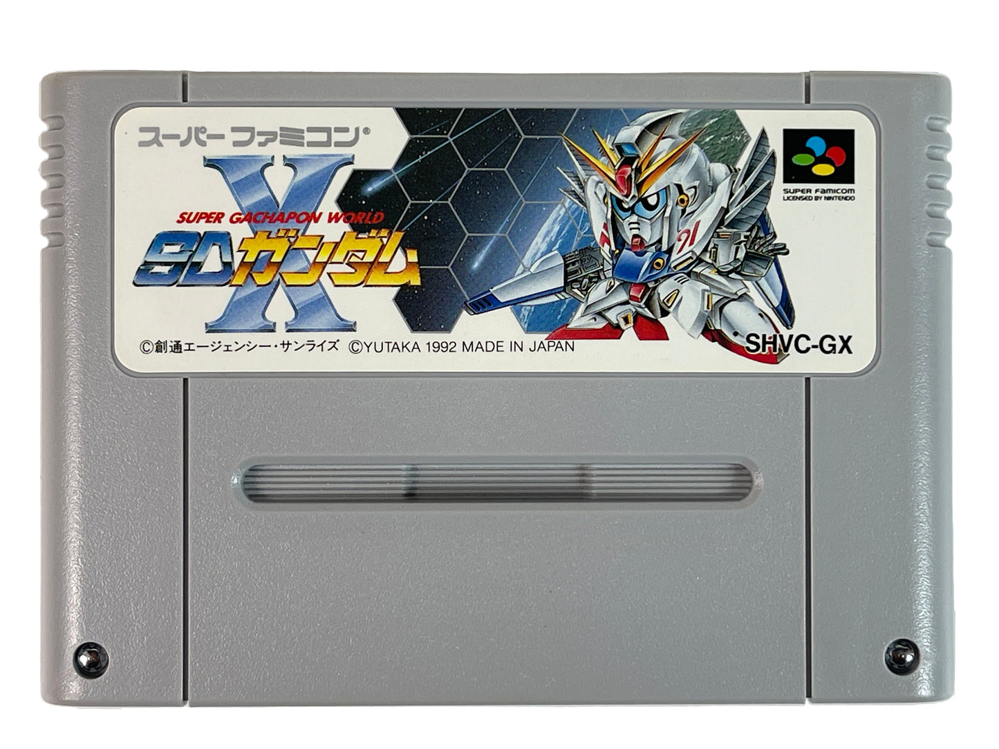 SFC SUPER GACHAPON WORLD SD Gundam X (JPN Ver)