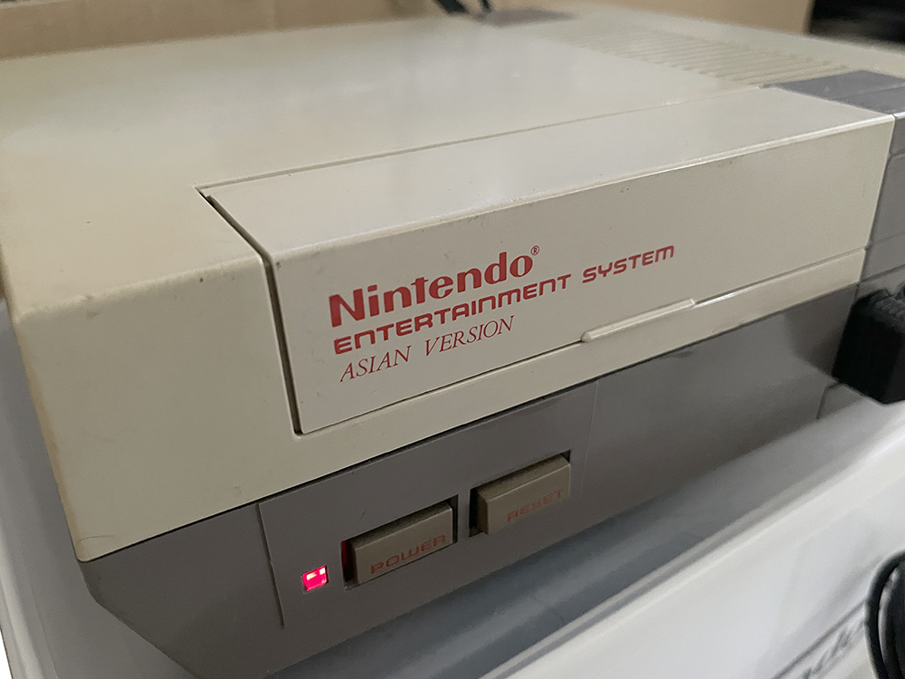 1985 Nintendo NES NESA-001 System Pacland Singapore (Asian Ver, System Only)