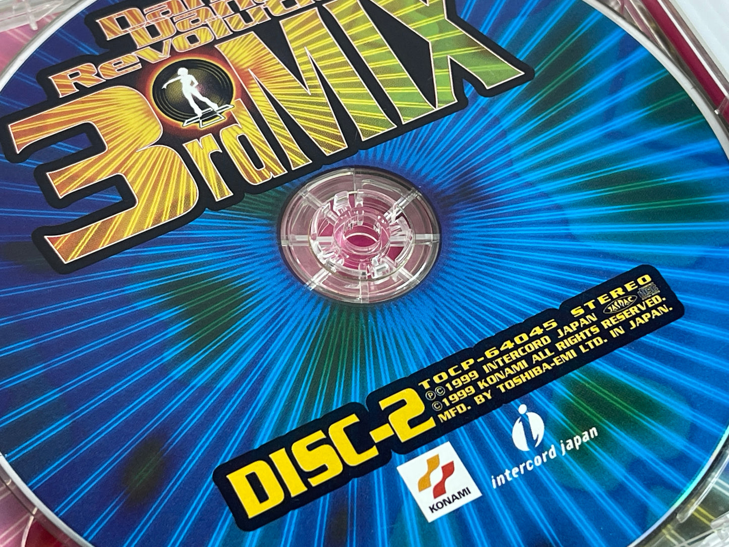 OST KONAMI 1999 Dance Dance Revolution 3rd Mix (2 CD)
