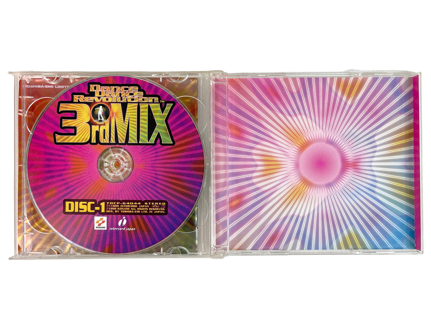 OST KONAMI 1999 Dance Dance Revolution 3rd Mix (2 CD)