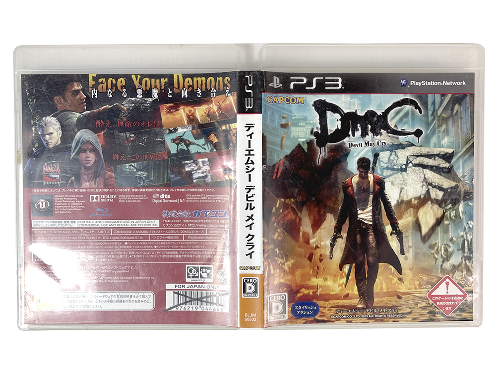 PS3 DmC: Devil May Cry (JPN Ver)
