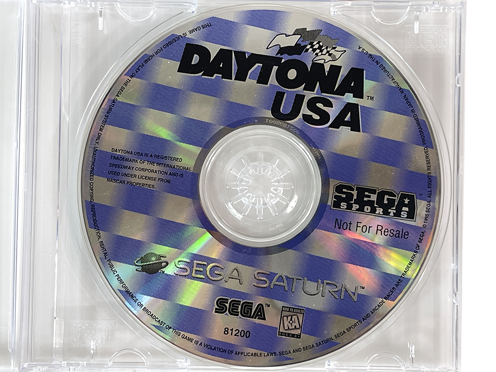 SAT DAYTONA USA (US Ver) (DISC ONLY)