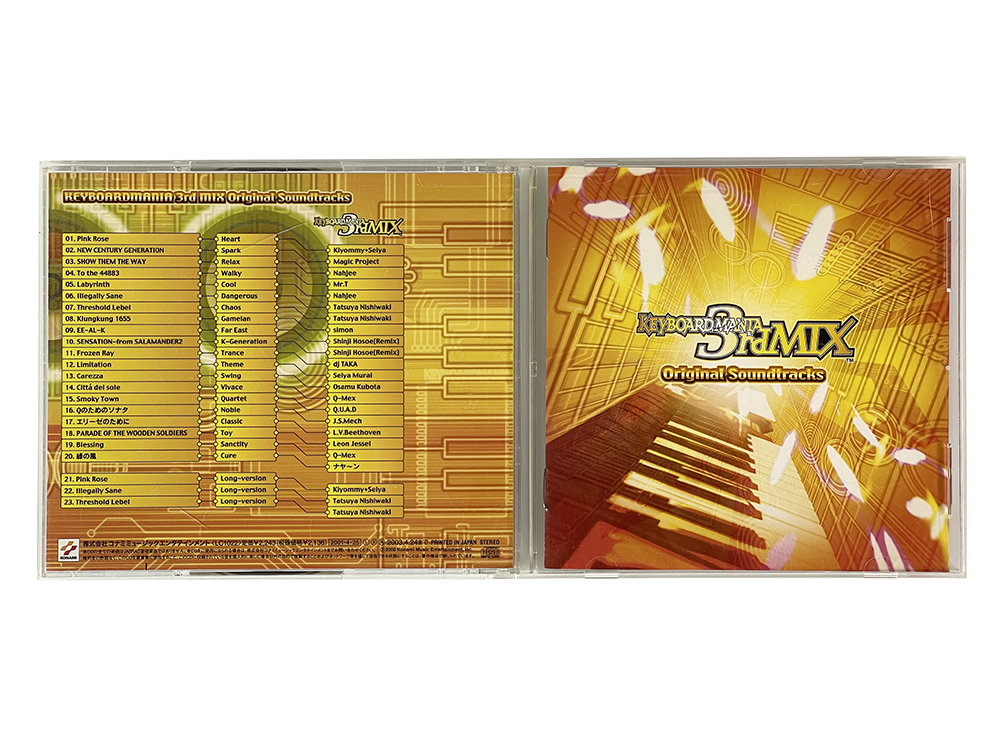 OST Keyboardmania 3rd Mix Original Soundtracks Album(JPN Ver)