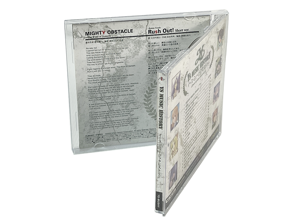 OST Ys MUSIC HISTORY (JPN Ver)