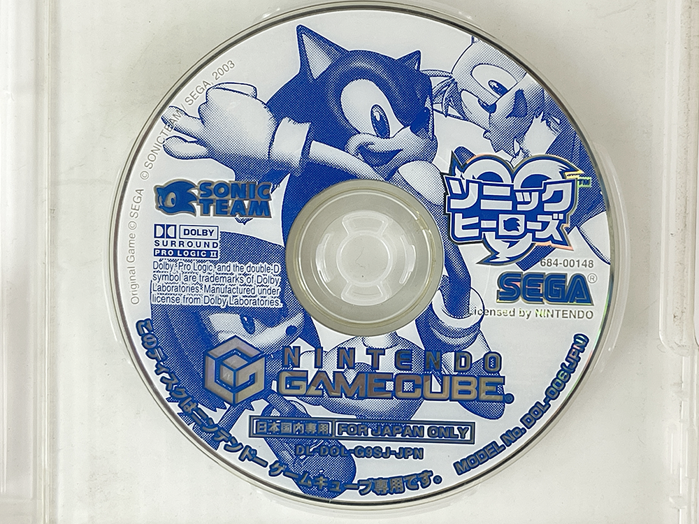 NGC Sonic Heroes (JPN Ver, Disk only)